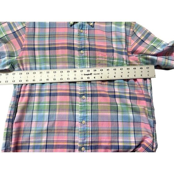 Brookes Brothers short sleeve plaid shirt button up - Picture 11 of 12